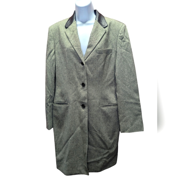 Vintage Lauren Ralph Lauren Long Riding jacket coat Tweed